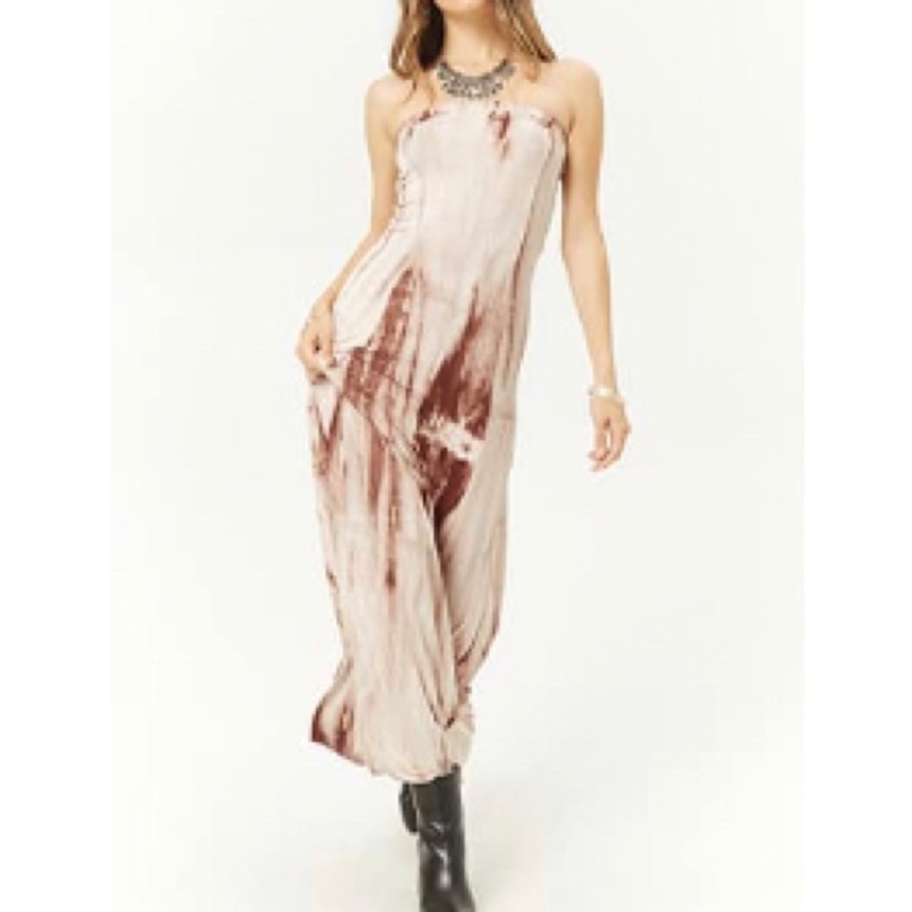 NWOT Tie-Dye Maxi Tube Dress - Picture 1 of 5